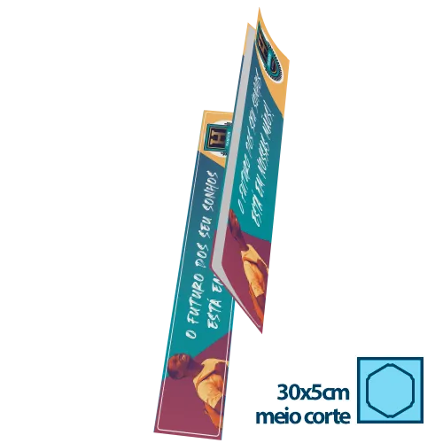 Adesivo de Papel 5x30cm