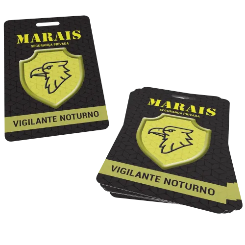 Crachá em PVC 0,76mm